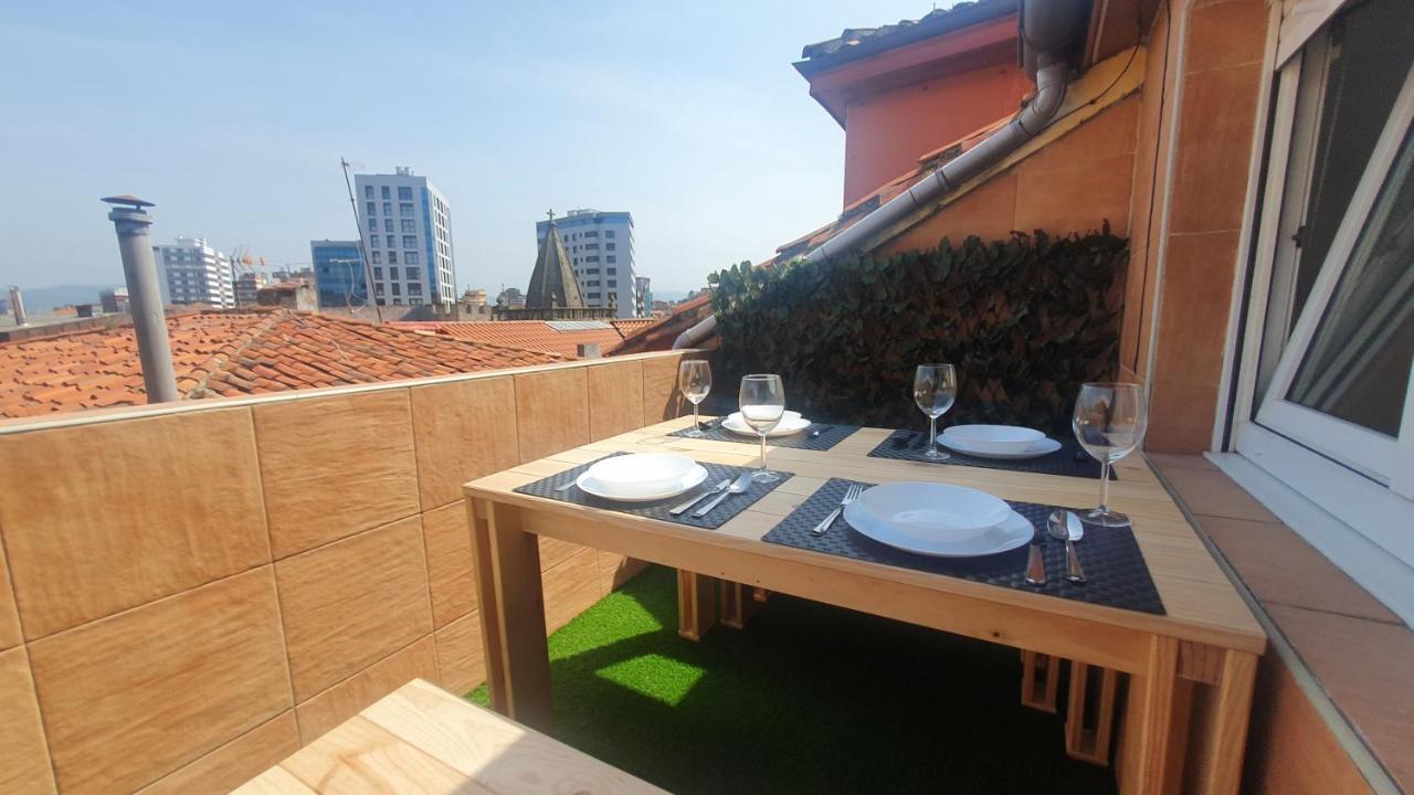 Las Terrazas De Gueeli 6 Pax Wifi - Garaje - Vistas - Vut-3391-As Gijón Exterior foto